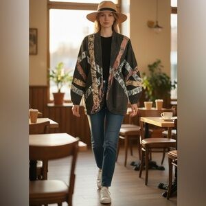 Vintage Sundance Jacket Denim Wear x Cheri Doyle Collab Western Boho Jacket